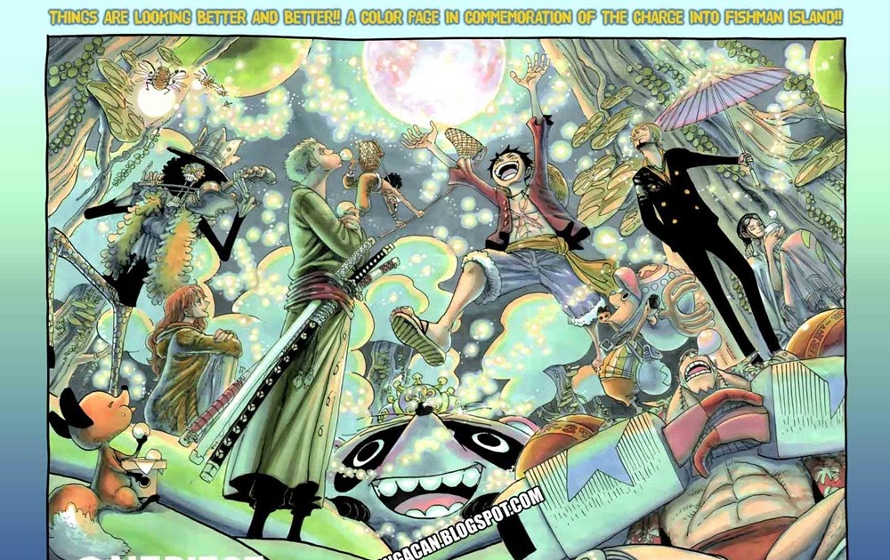 One Piece 609 : berpetualang Di Pulau Manusia ikan | Anime Scanlation